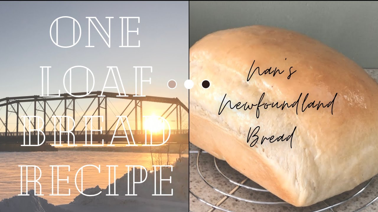 ПРОСТОЙ РЕЦЕПТ ДОМАШНЕГО ХЛЕБА | рецепт одной буханки | пеките со мной | Ньюфаундлендский хлеб от...