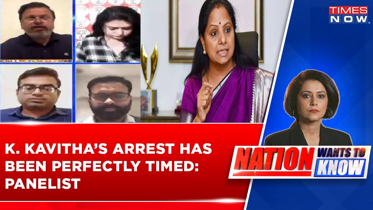 ED Arrests K. Kavitha | Panelist Questions 