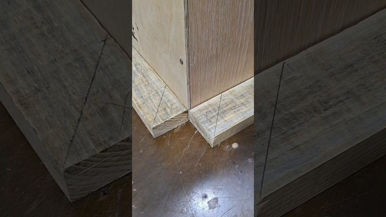 How to Find Angle Outside Corner #tips #shorts #tutorial #diy #youtubeshorts #woodworking #carpentry
