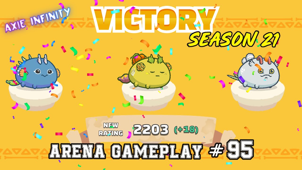 2.2K MMR GOD MECH + POISON TEAM | Arena Gameplay #95 | Axie Infinity Season 21