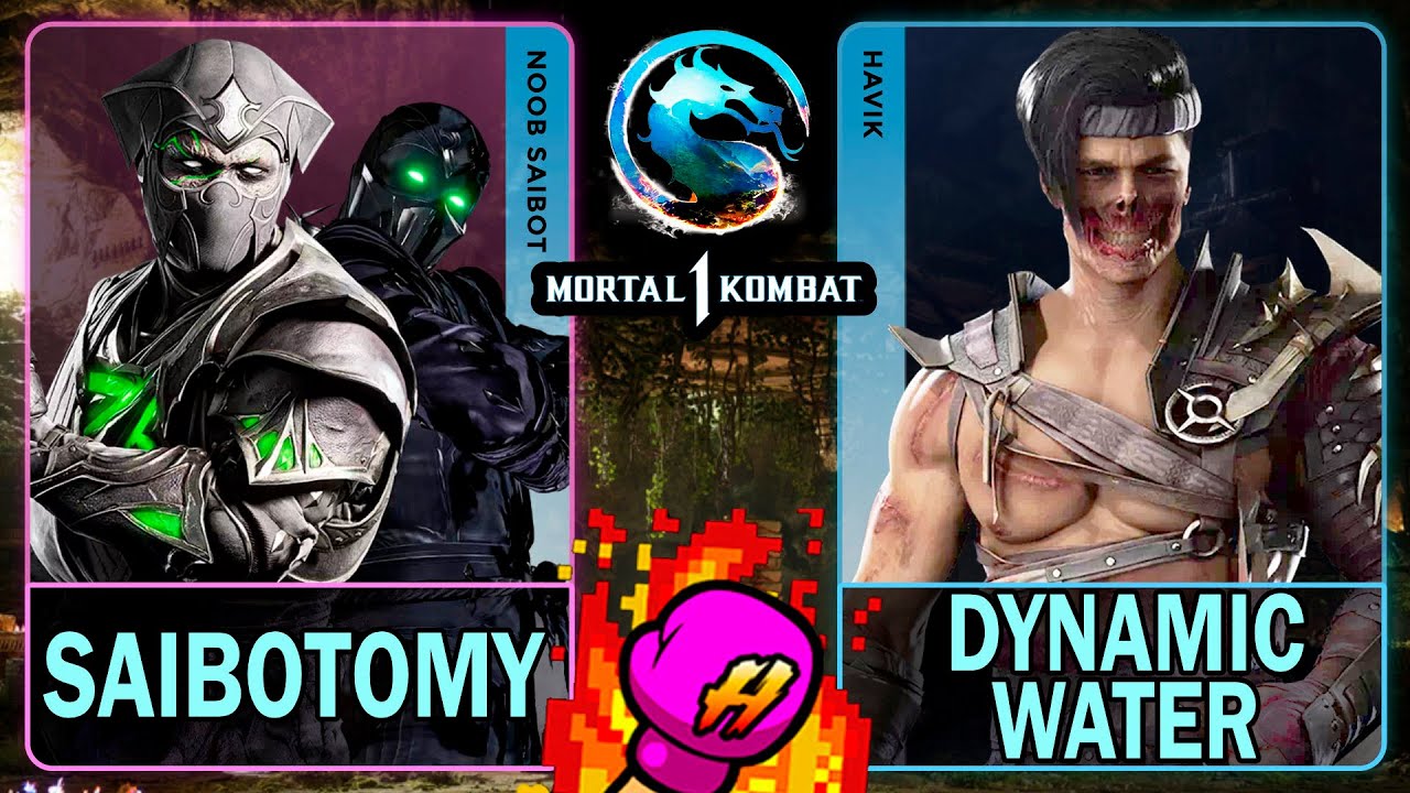 MK1 Saibotomy (NOOB SAIBOT) VS Dynamic Water (HAVIK)🥊Mortal Kombat 1🥊4K 60ᶠᵖˢ
