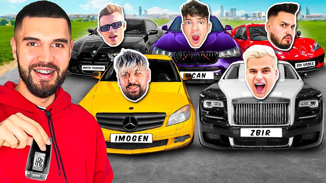 TESTEZ MASINILE YOUTUBERILOR DIN ROMANIA *Alegem Urmatoarea Masina*