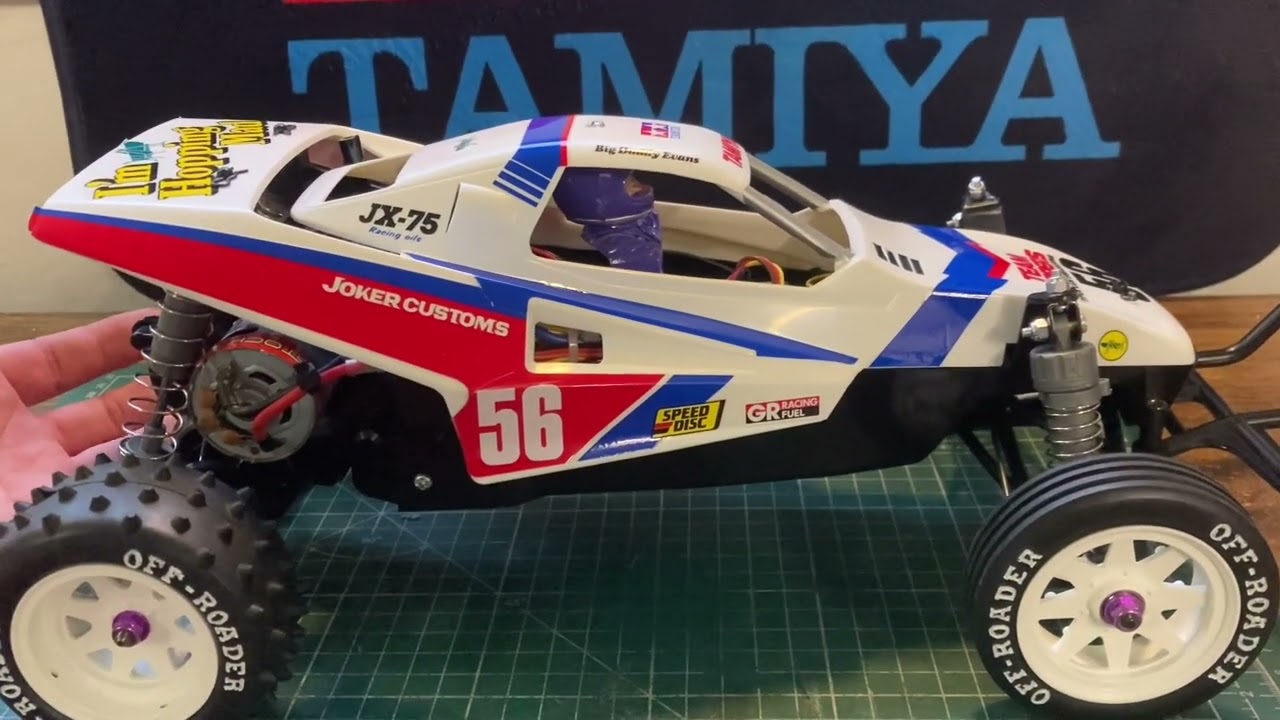 Tamiya Grasshopper 2 Retro RC (Modded)