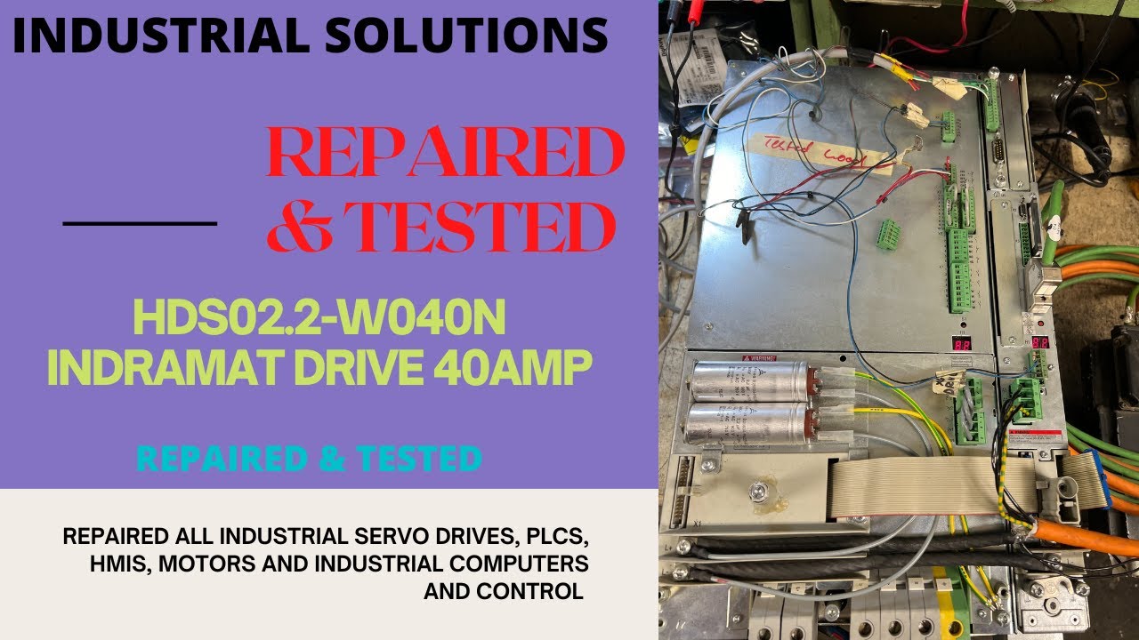 INDRAMAT HDS02.2-W040N ***REPAIRED & TESTED***