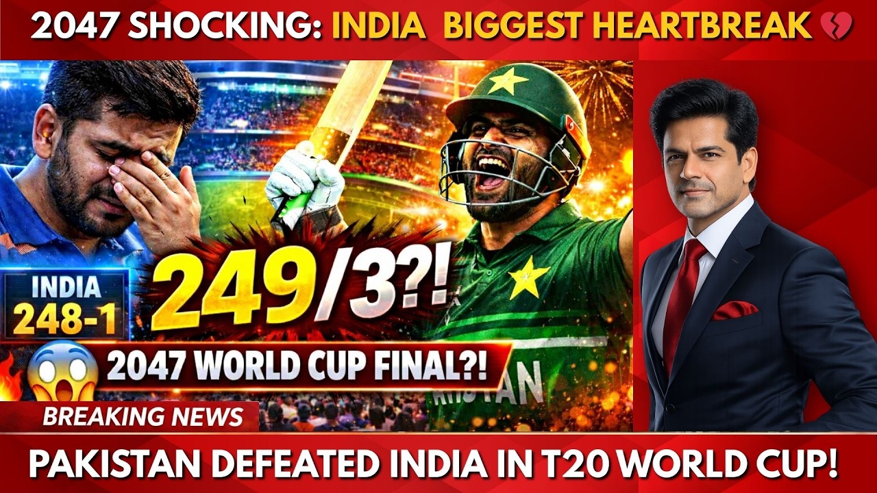 2047 BREAKING: IND vs PAK T20 Match | India Destroyed? (Shocking Story)
