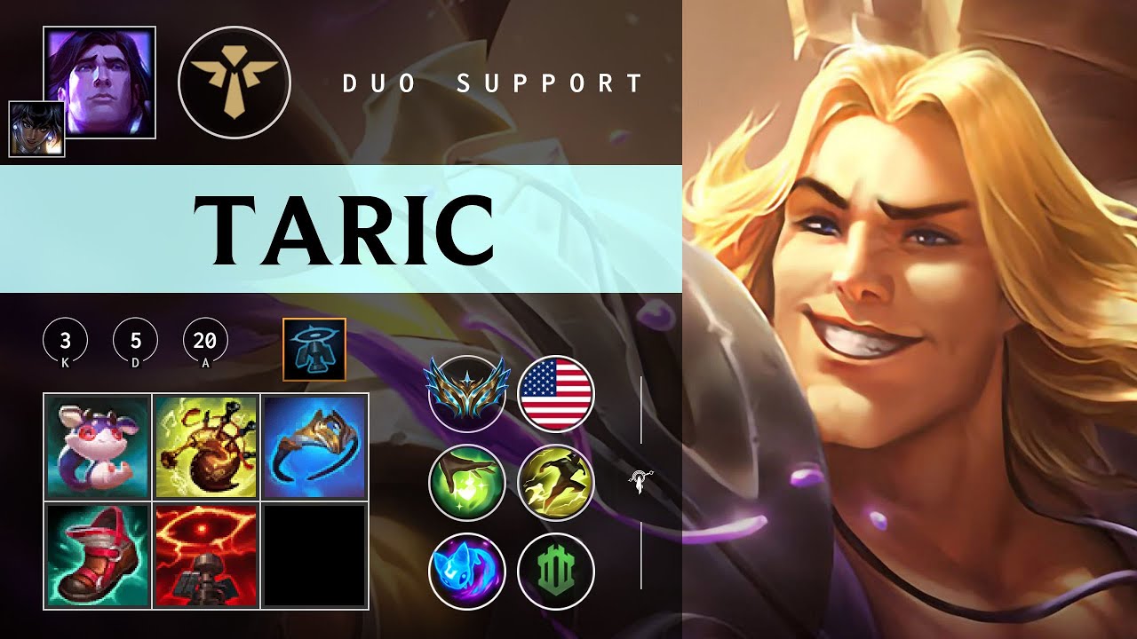 Taric Support vs Anivia - NA Challenger Patch 26.02