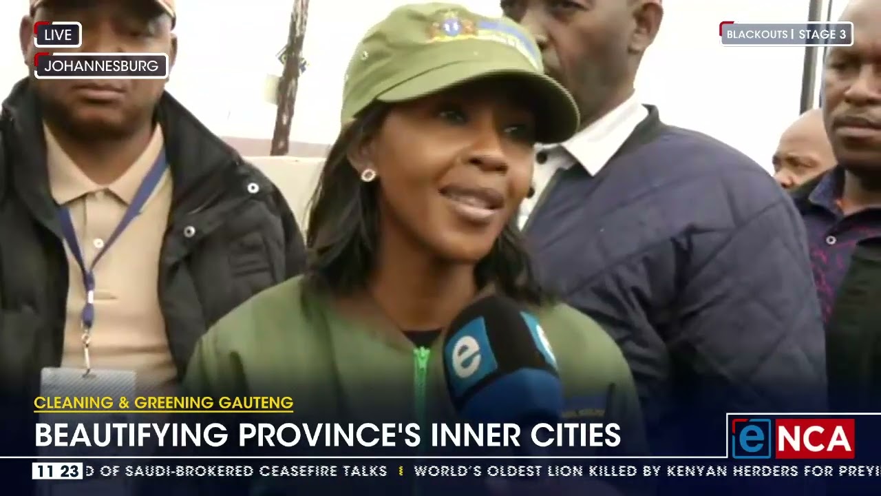 Cleaning & greening Gauteng | Initiative to create 6,000 temporary jobs