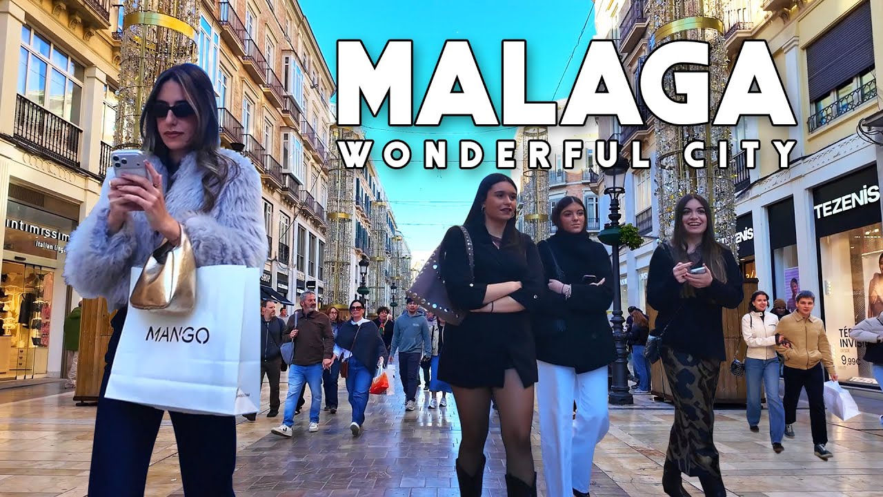Malaga City Spain Wonderful City January 2026 Update Costa del Sol Walk | Andalucía 🇪🇸