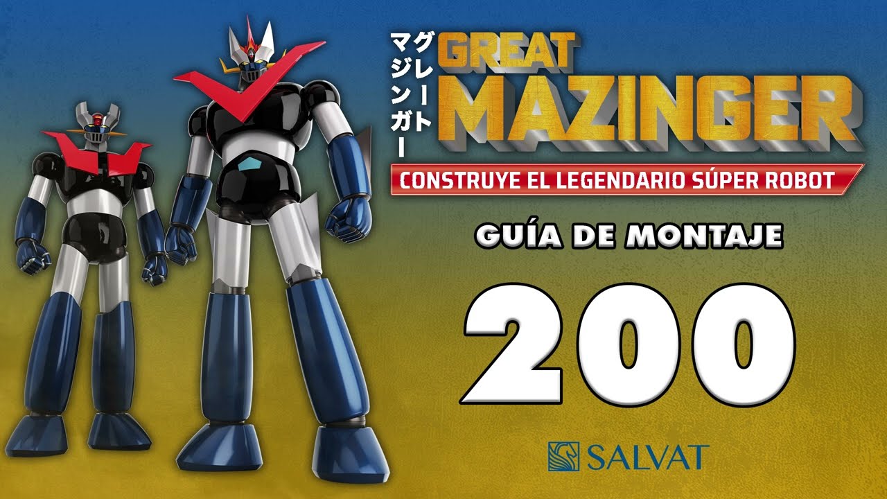 Mazinger Z. Paso a paso #200. Editorial Salvat