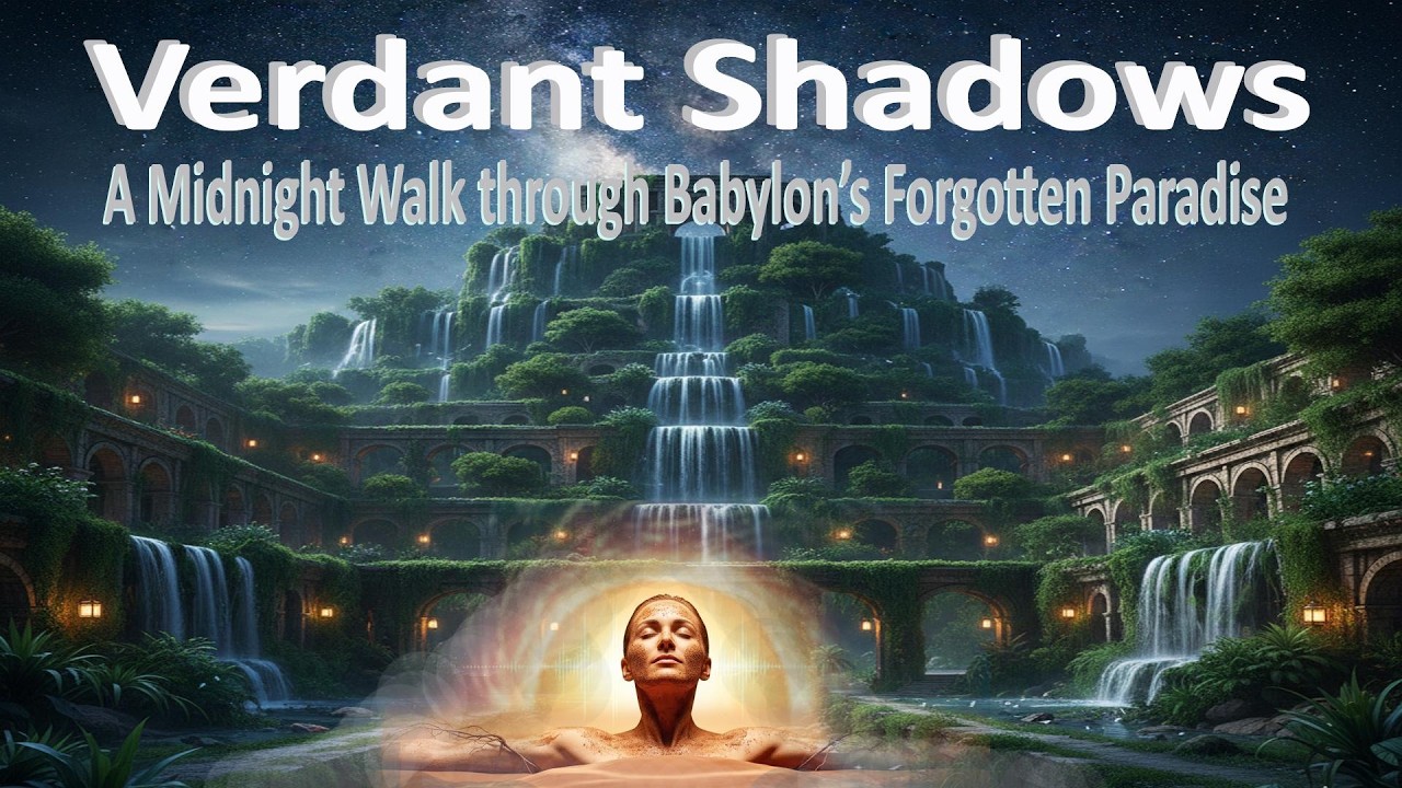 Verdant Shadows: A Midnight Walk through Babylon’s Forgotten Paradise | Calm & History #sleep
