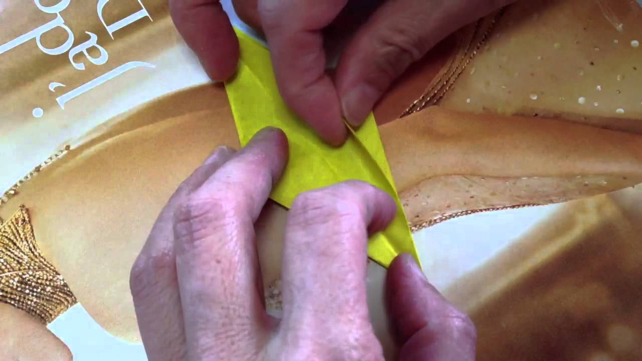 Origami Lily - inadvertent asmr