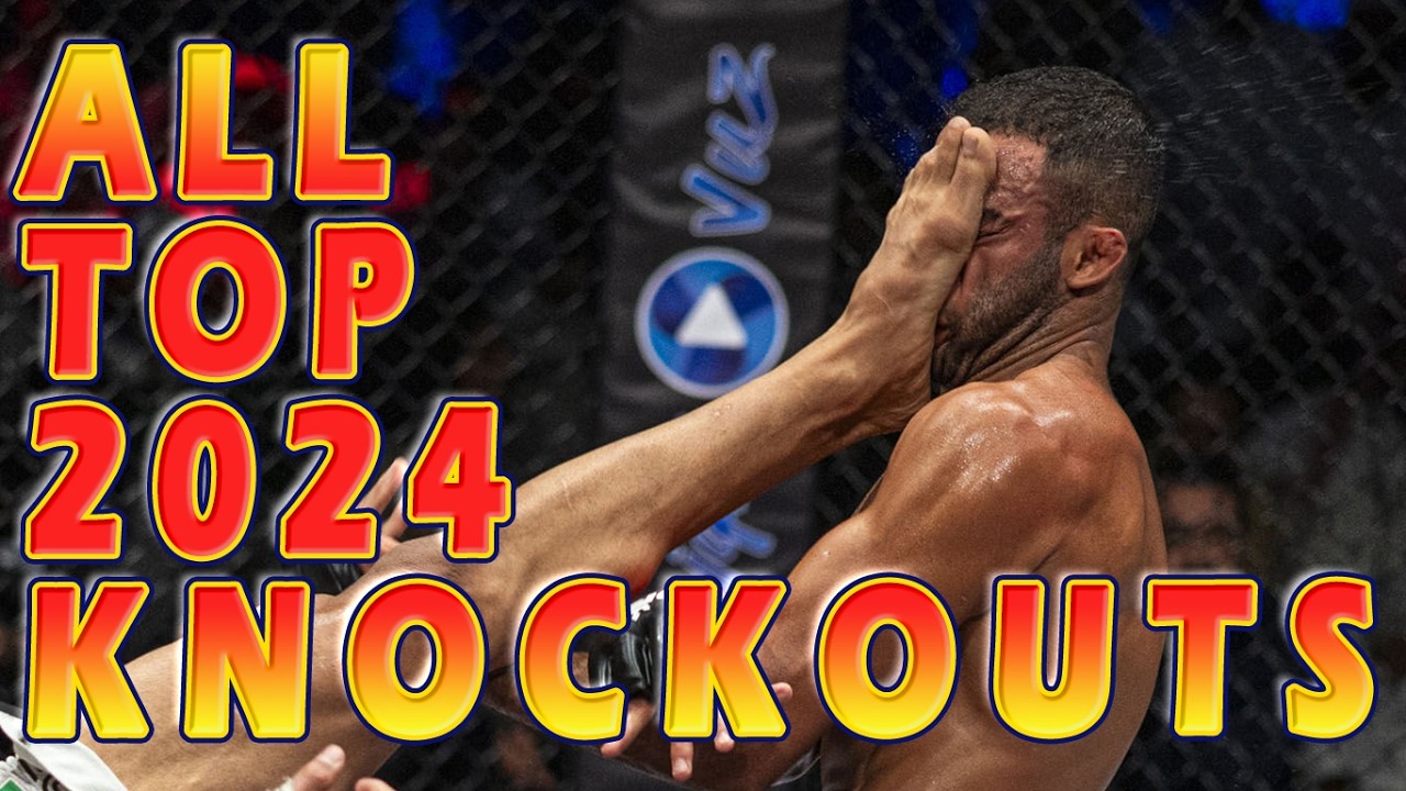 All Top Knockouts 2024 in MMA