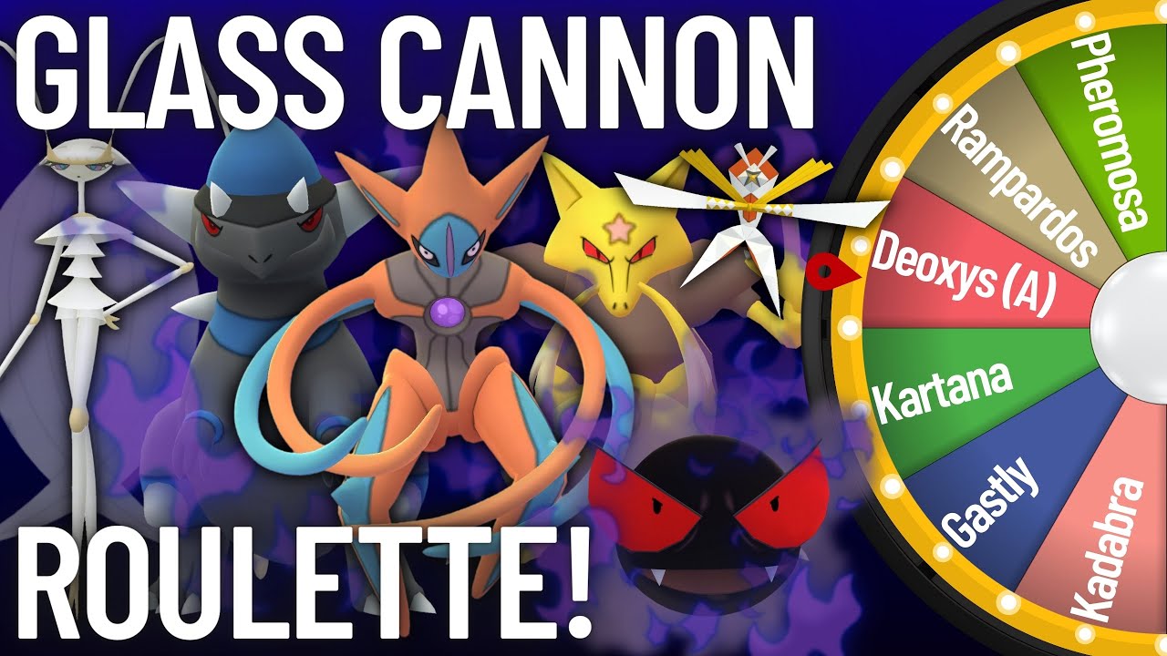 INSANE GLASS CANNON ROULETTE WITH THE 33 MOST ATTACK WEIGHTED GREAT LEAGUE POKEMON!