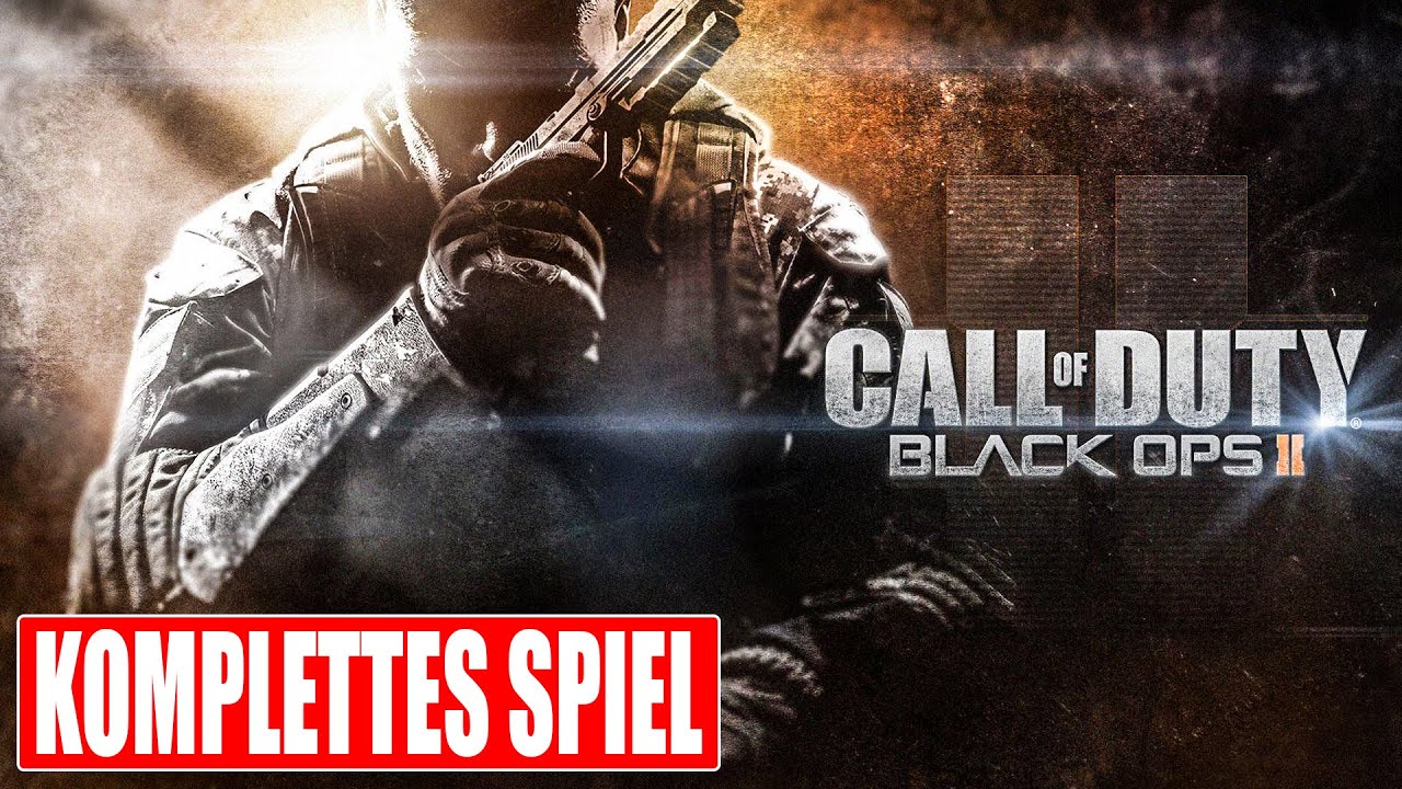 CALL OF DUTY BLACK OPS 2 Gameplay German Part 1 FULL GAME Walkthrough Deutsch ohne Kommentar