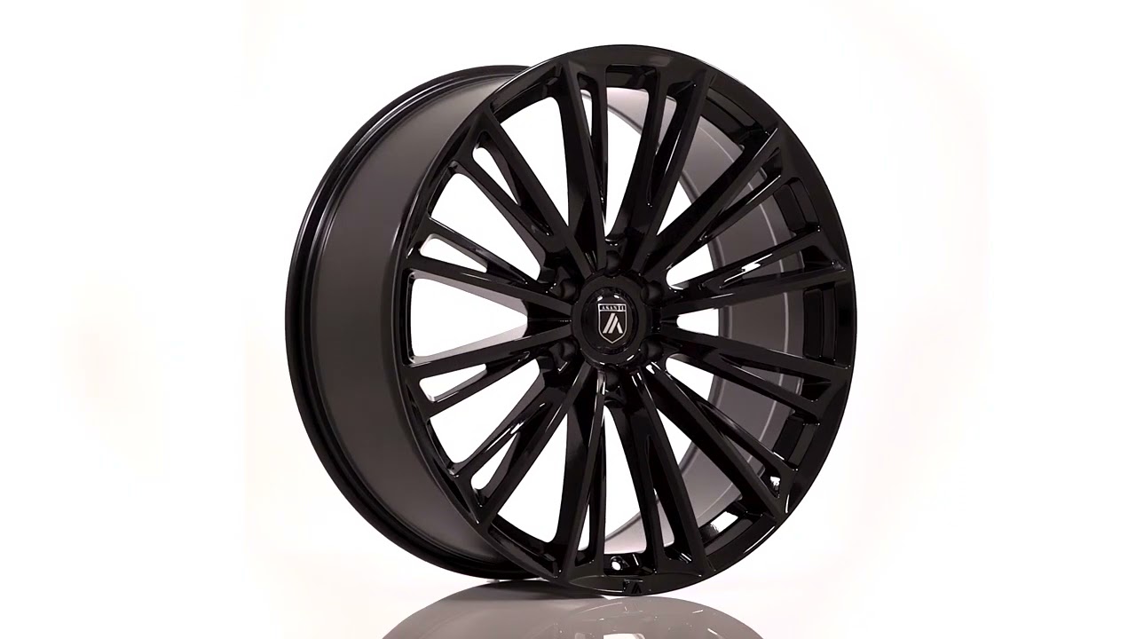 Asanti ABL30 CORONA GLOSS BLACK 24x7 By Hot Tracks