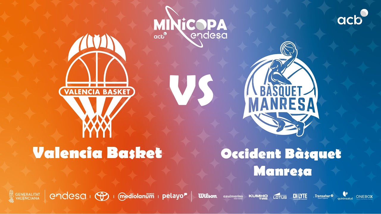🔴 DIRECTO: Valencia Basket – Occident Bàsquet Manresa | Minicopa Endesa Valencia 2026