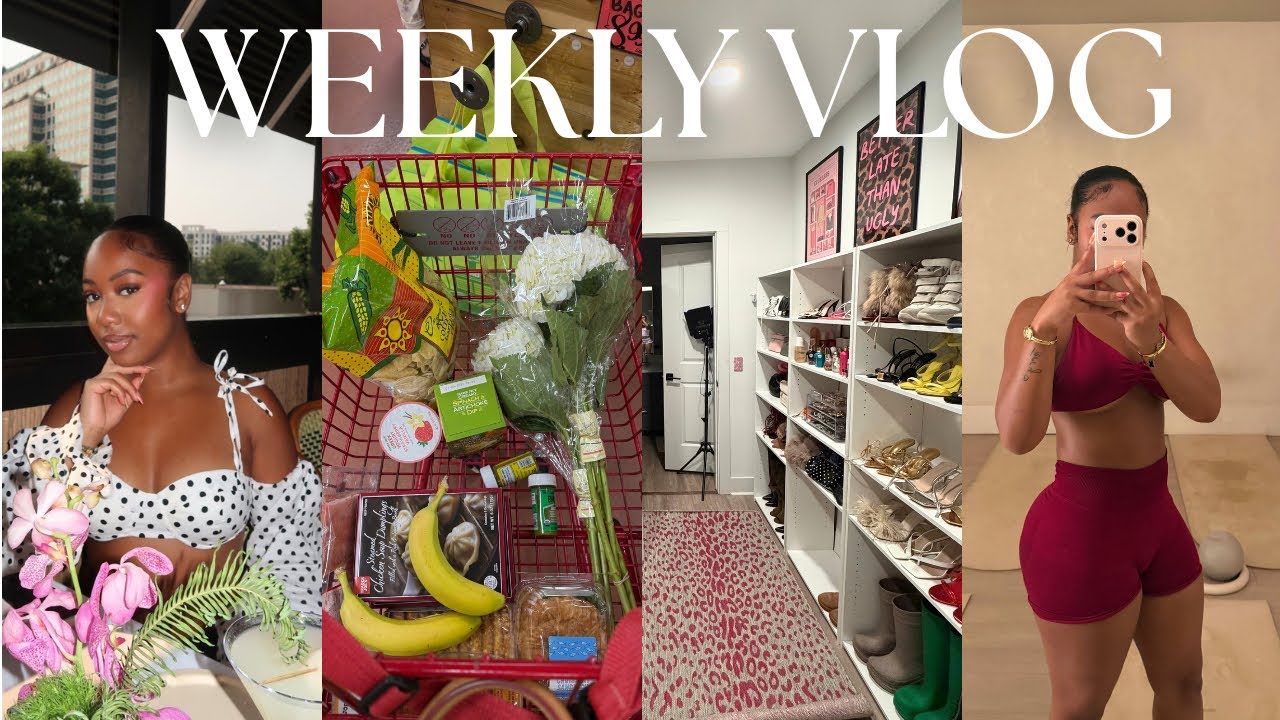 weekly vlog| our first lunch date + strength training+ credit repair + C300 update + home upgrades! 