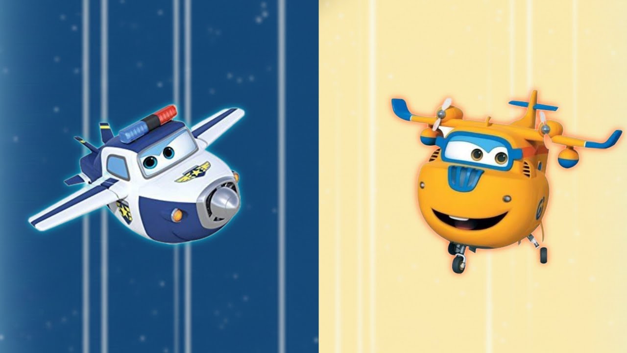 Super Wings Heroes Special United - Speed Paul & Donnie Non Stop Run Through Colorful City