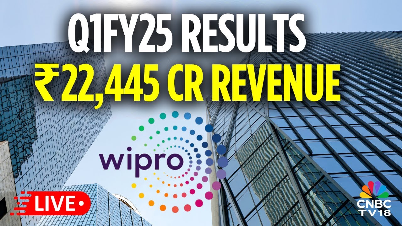 Wipro Q1FY26 Results LIVE | Constant Currency Revenue Down 2% Sequentially | Wipro Q1 Results | N18L