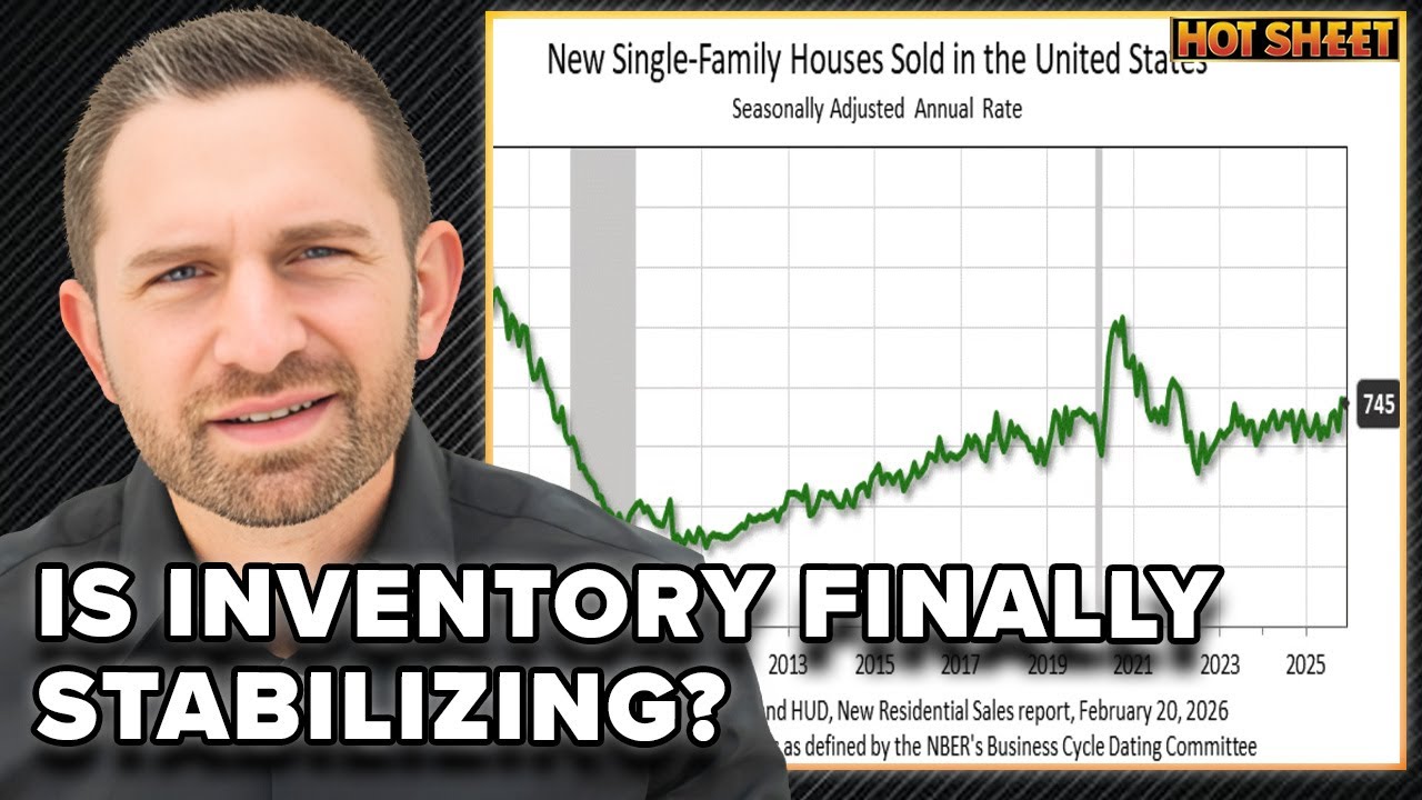 New Home Sales Hit 745k: Is Momentum Building Into 2026? | Hot Sheet 02/23/26