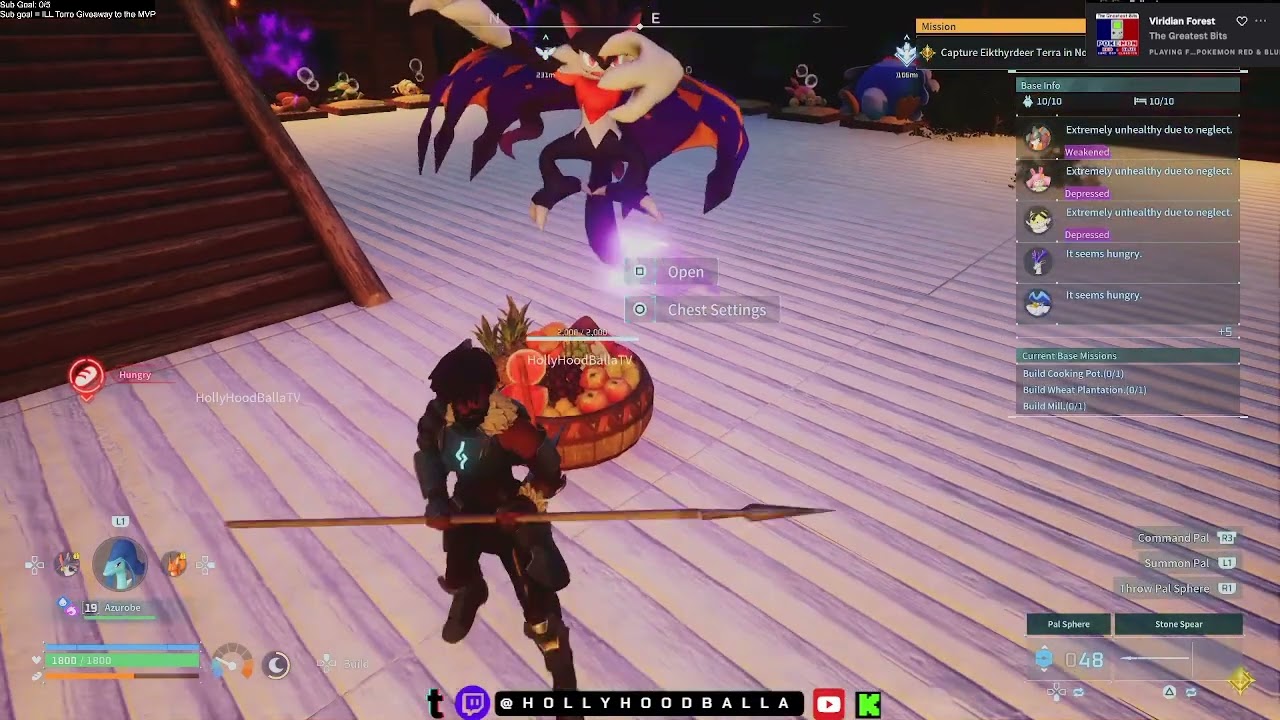 Day 4: Taking over Palworld Official Server! Trade, build, battle, crossplay, pull up!