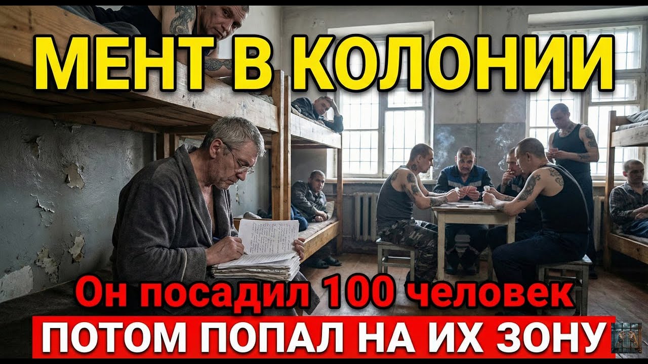 МЕНТ попал на зону к ЗЭКАМ, которых сам посадил. Что с ним сделали...