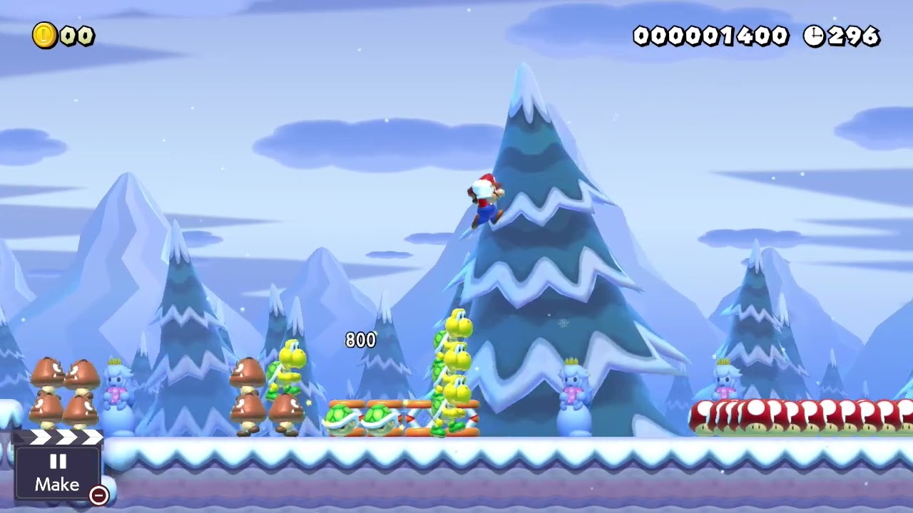 Super Mario maker two (TAS) 292m