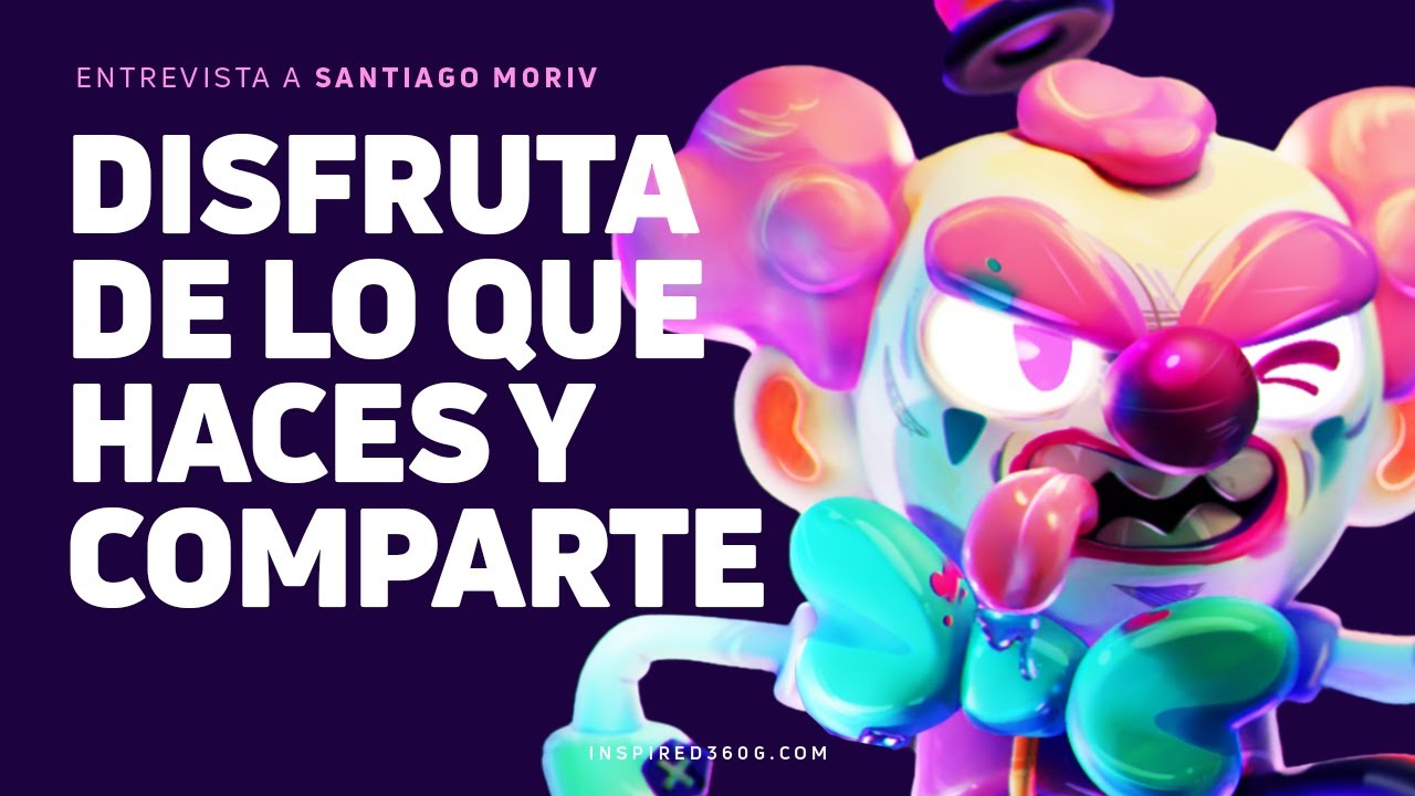 De Domestika a Disney, la Ilustración 3D y el Diseño de Personajes - Entrevista a Santiago Moriv