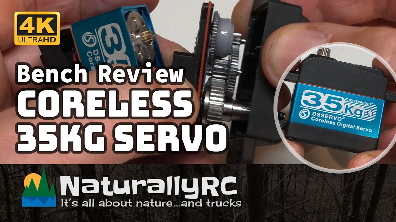 35K Coreless Blue Servo - Bench Review - Good as the Claims and Word of Mouth??