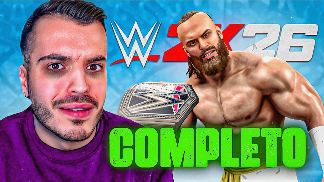 Juego TODO el MyRise de WWE 2K26 en un SOLO VÍDEO