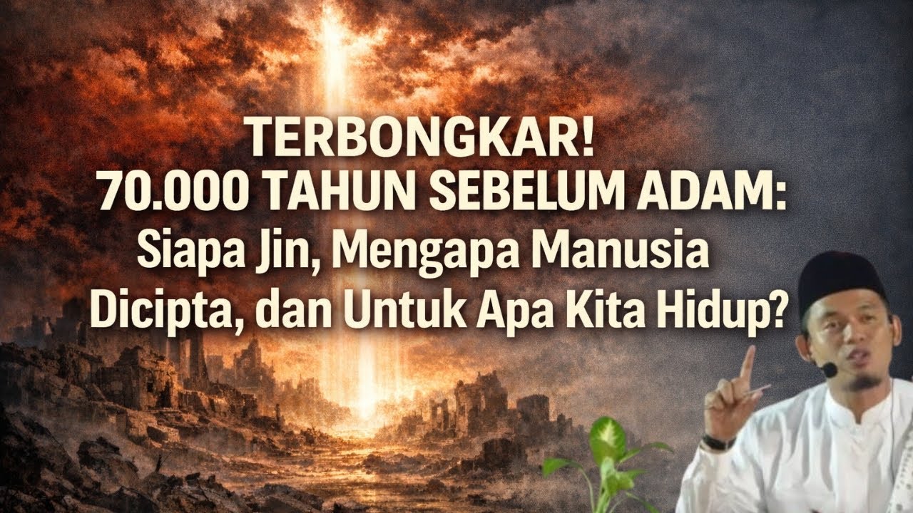 TERBONGKAR! 70.000 TAHUN SEBELUM ADAM: Siapa Jin, Mengapa Manusia Dicipta, dan Untuk Apa Kita Hidup?