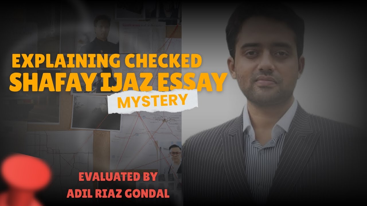 Shafay Ijaz-1st Position CSS-2024 English Essay Mock