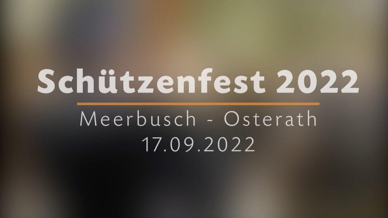 Schützenfest Osterath 2022 Parade des Großen Festumzuges