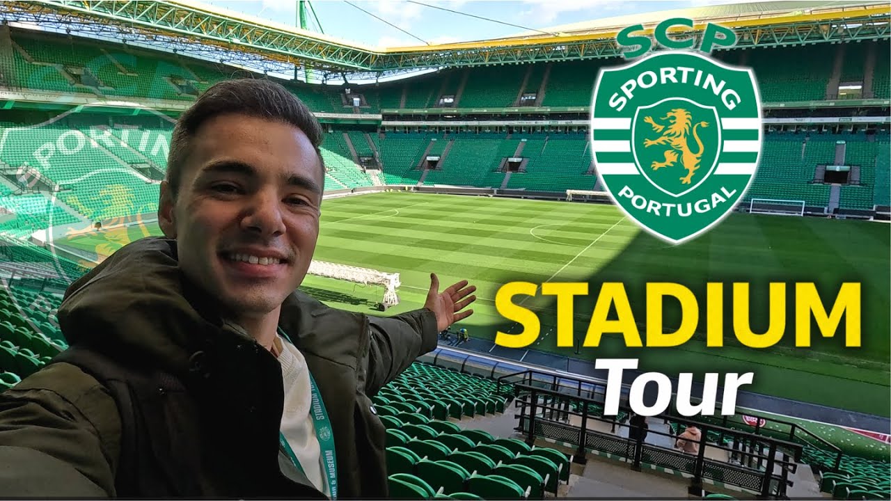 ⚽ SPORTING CP TOUR Estadio José Alvalade 🇵🇹 ¡Así es por Dentro!