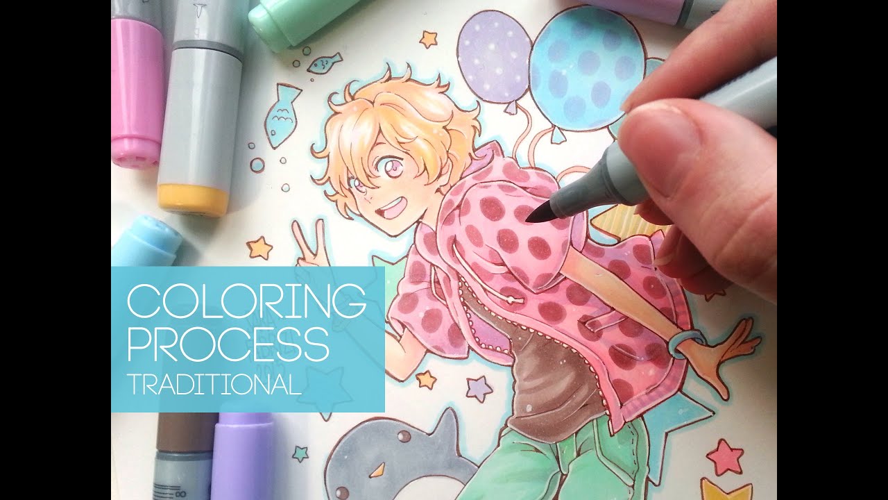 ★ [Nagisa Hazuki ~ Free!] - COPIC COLORING