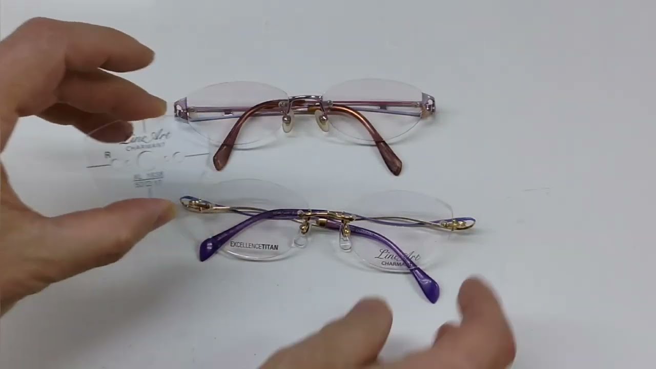 【眼鏡加工】ふちなしメガネの型って変更できるの！？