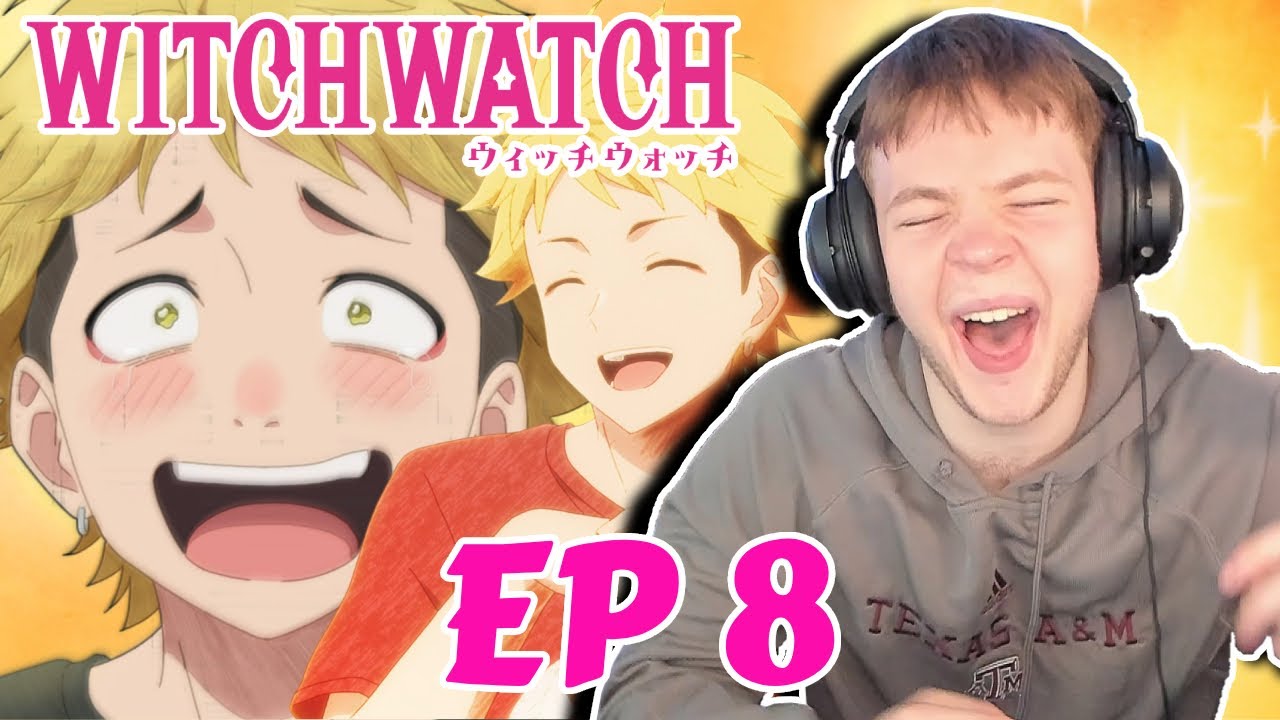 ACTUALLY CRYING LAUGHING😂😂 || Witch Watch Episode 8 Reaction!!