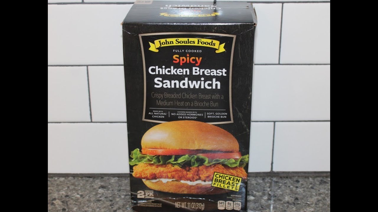 John Soules Foods: Spicy Chicken Breast Sandwich Review