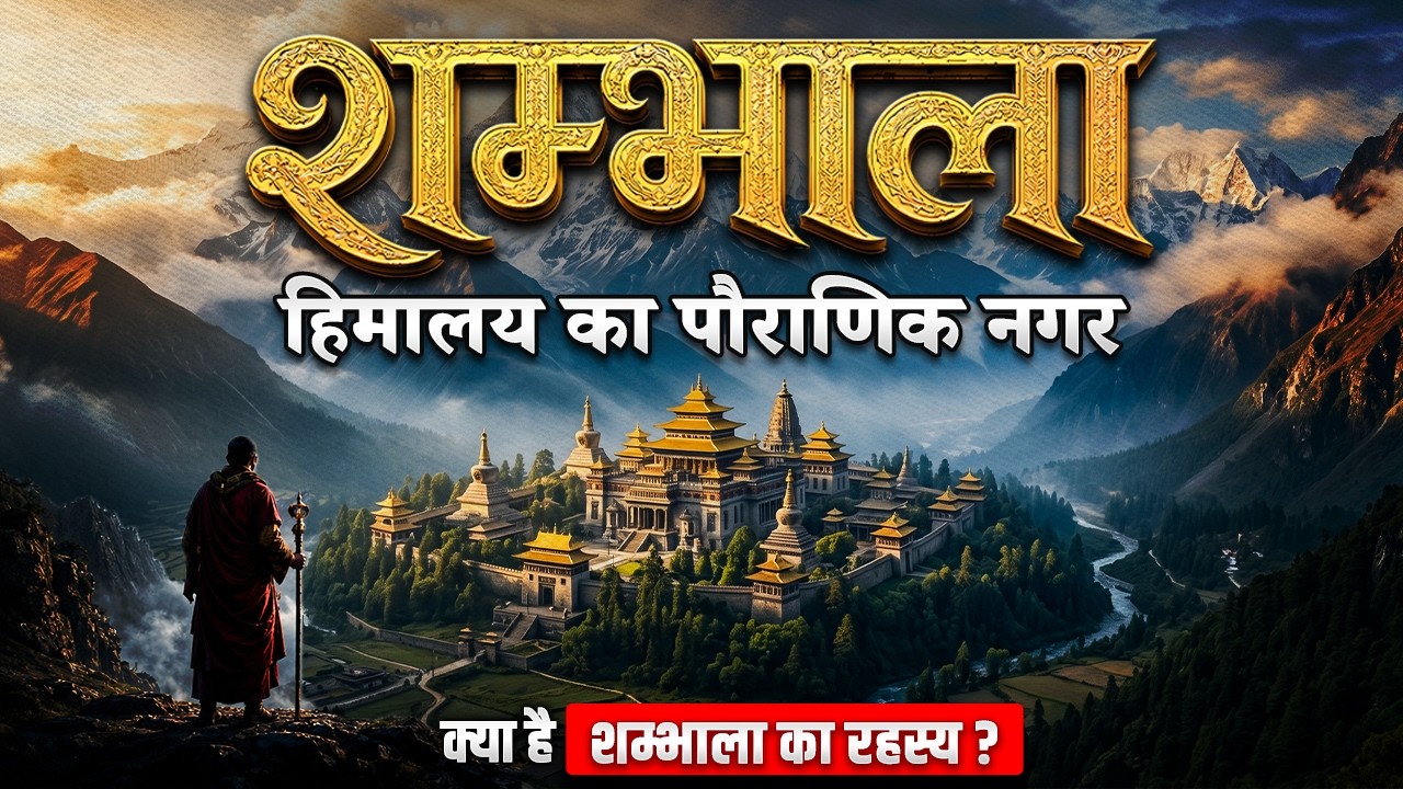 The city of Shambhala - a mythological tale described in the Kalachakra Tantra and the Puranas.
