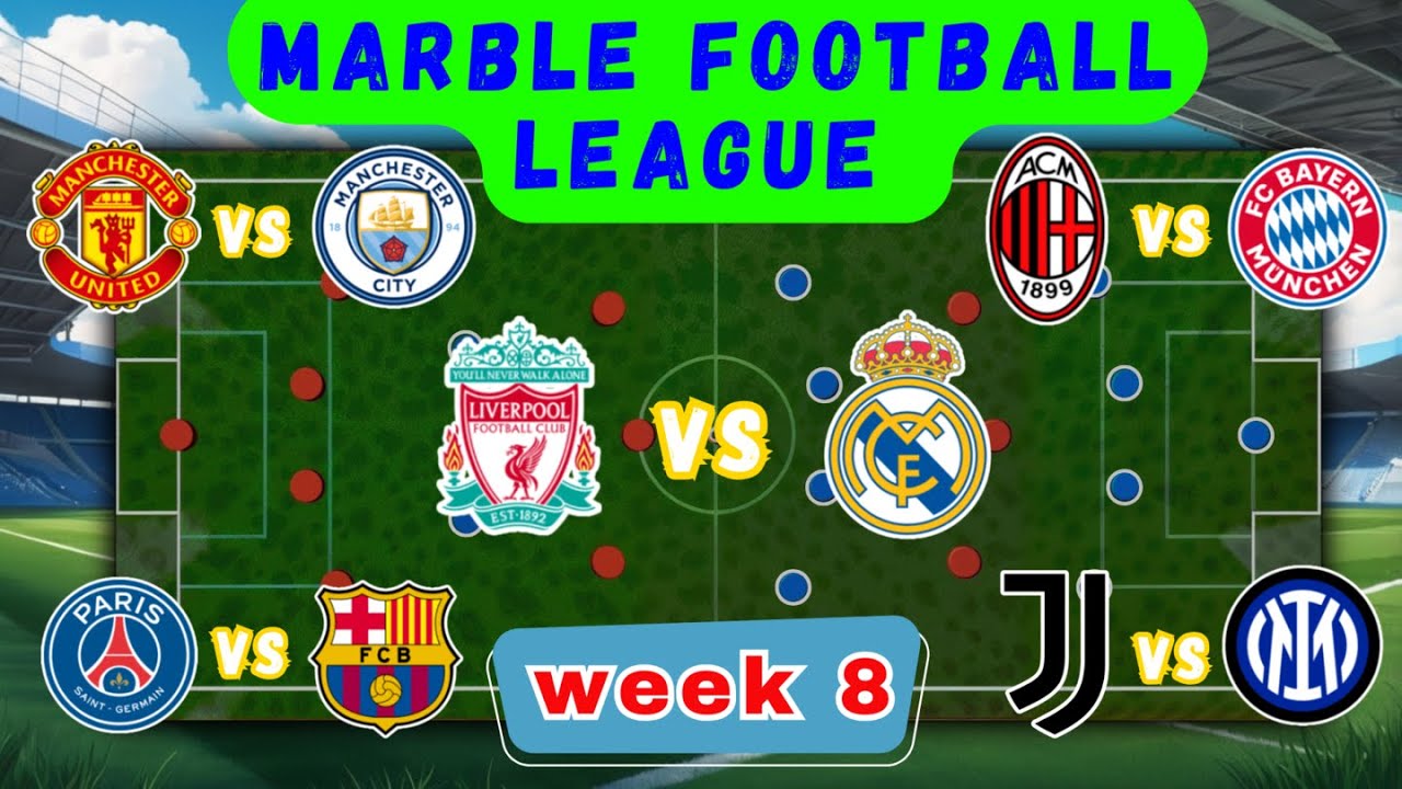 Marble League – Match Week 8! ⚽🎢 The Final Showdown Begins!