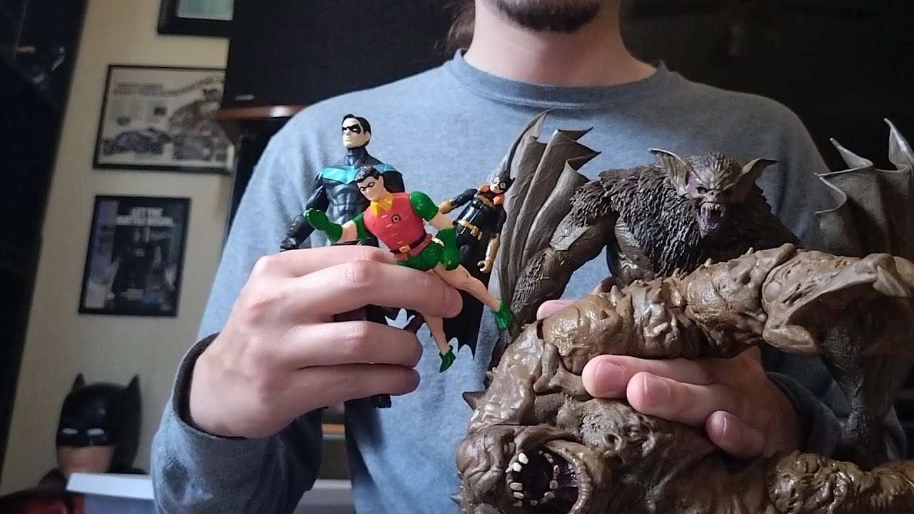 ASMR Batman Action Figure Collection Part 2 (soft spoken, tapping)