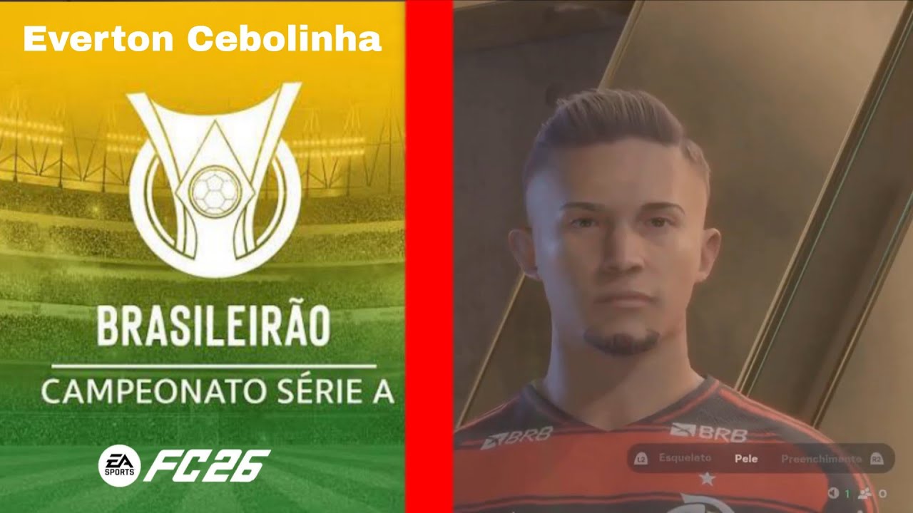 EA FC 26 | EVERTON CEBOLINHA FACE TUTORIAL + STATS