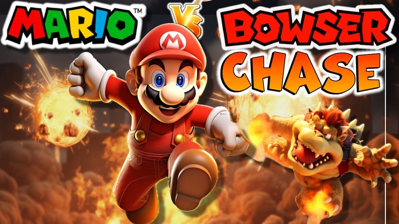 Mario Saves Peach RUN! Brain Break | Chase | Go Noodle | Corey Martin | Matt Wood