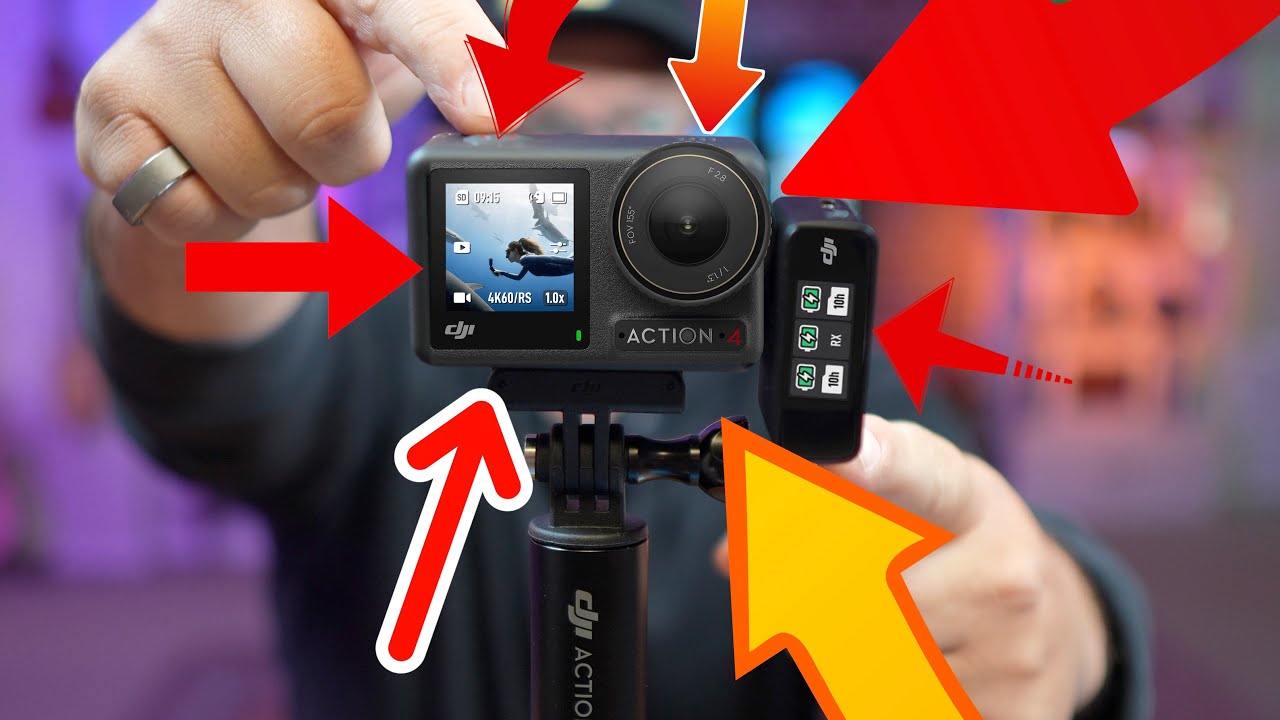 12 💥 функций DJI Action 4, о которых вы могли не знать!