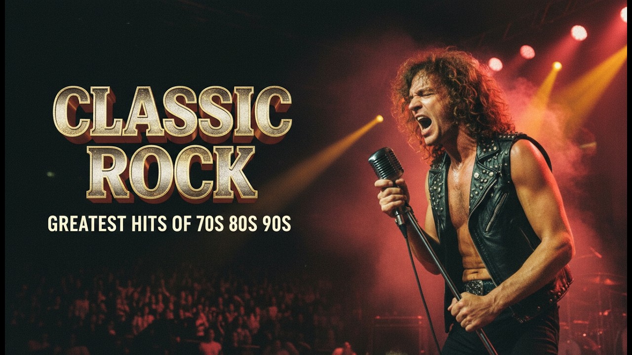 All Time Best Rock Hits 🏆 AC/DC, Queen, Guns N' Roses, Bon Jovi 📼 80s 90s Rock Legends | Full Album