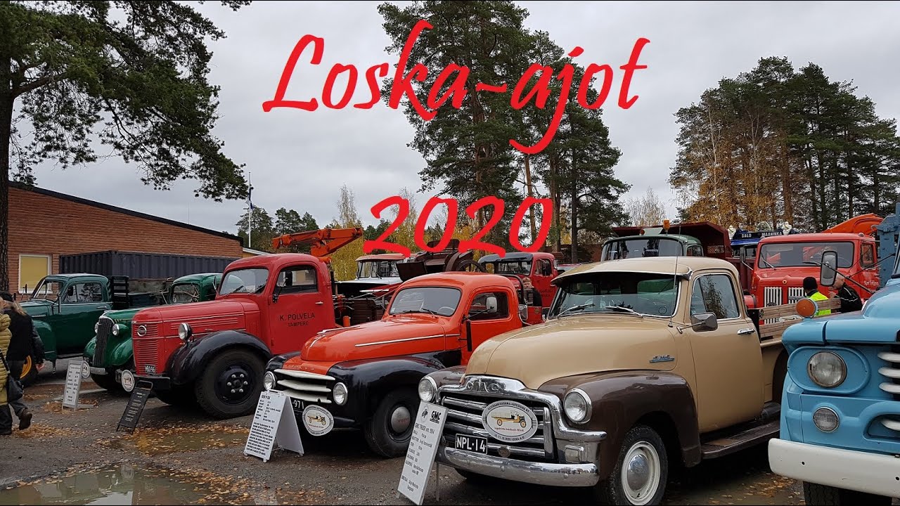 Autumn rides of old trucks, 2020