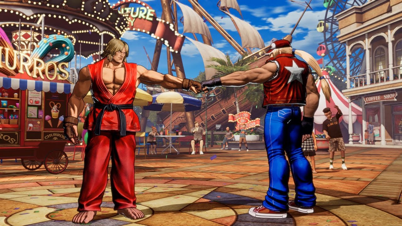 Fatal Fury: City of the Wolves - Special Versus (Ken Masters [CPU] vs. Terry Bogard [P2])