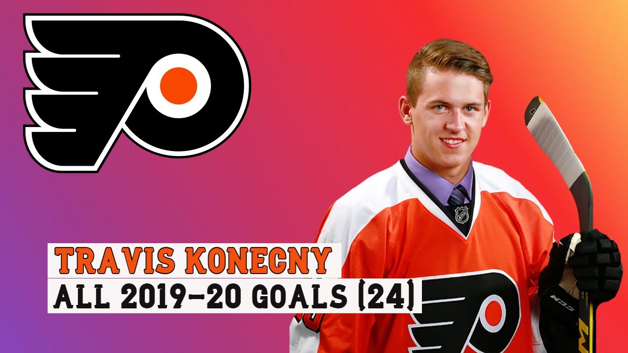 Travis Konecny (#11) All 24 Goals of the 2019-20 NHL Season