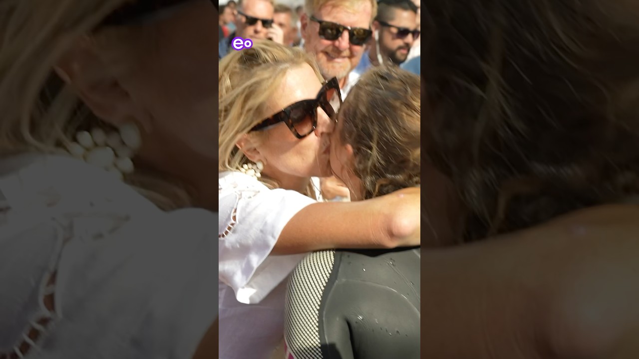 Prinses Ariane finisht bij City Swim Amsterdam 