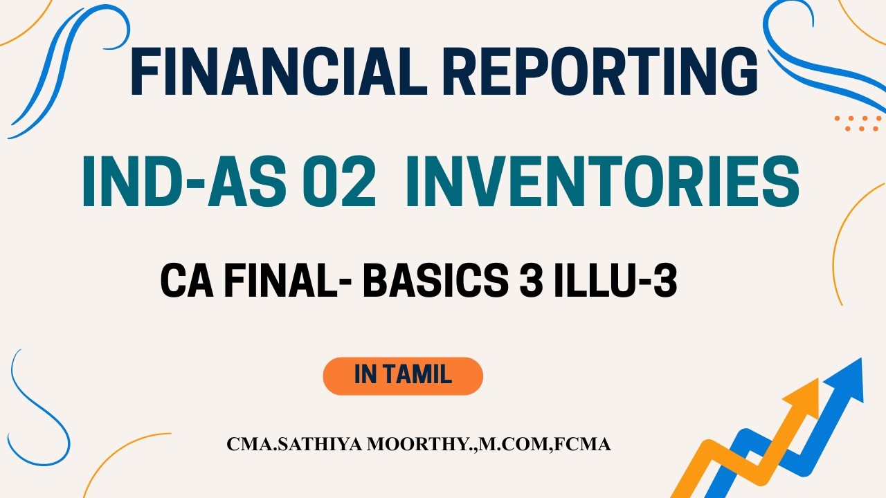 Ind AS 2 – Inventories | CA Final | Tamil Explanation - 3  basic illustration 3